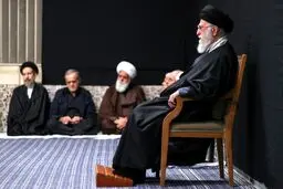 مراسم شام شهادت حضرت زهرا(س) با حضور رهبر انقلاب
