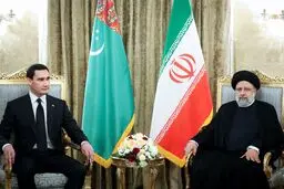 انتقاد رئیسی از حضور بیگانه در منطقه | اراده جدی دو کشور ایران و ترکمنستان بر توسعه روابط