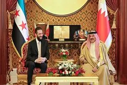 جزئیات دیدار جولانی با پادشاه بحرین در منامه