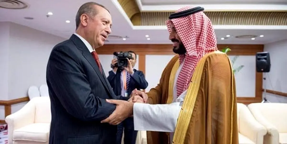 لحظه اهدای خودروی ملی ترکیه توسط ‎اردوغان به ‎محمد بن سلمان