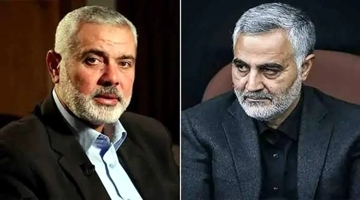 پیام خانواده شهید سلیمانی در واکنش به شهادت اسماعیل هنیه