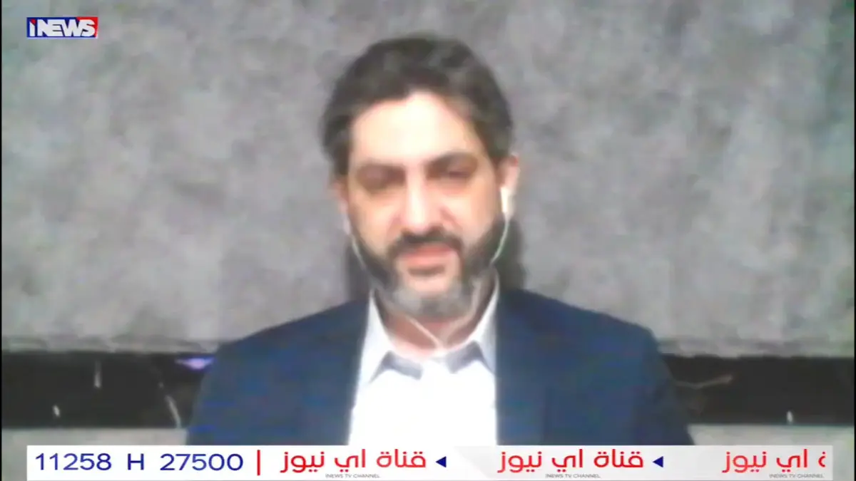 لحظه بمباران مناطق جنوبی لبنان در پخش زنده