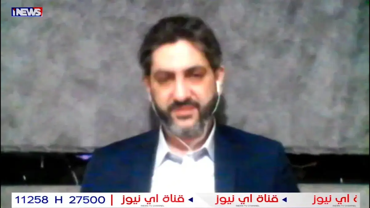 لحظه بمباران مناطق جنوبی لبنان در پخش زنده