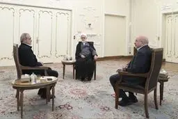 تصاویر جلسه سران قوا
