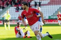 عزت اللهی در تیم منتخب هفته لیگ دانمارک (عکس)