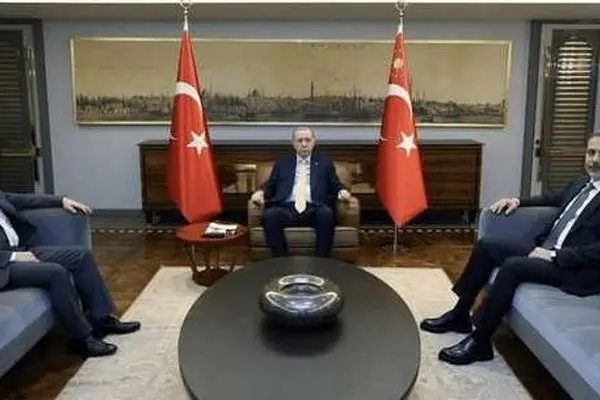 اولین عکس از دیدار اردوغان با عراقچی 