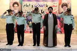 تصاویر حواشی مراسم تجدید میثاق فرماندهان و کادر فراجا با آرمان‌های امام  (ره)