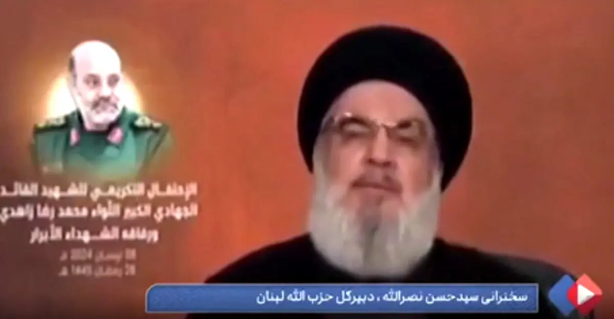 سید حسن نصرالله: اسرائیل به خاک ایران حمله کرد