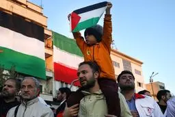 اعلام آمادگی راهپیمایان برای اعزام به غزه