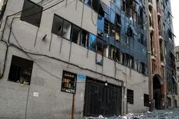 حمله به ساختمان مرکزی اورژانس در تهران