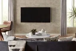 کاغذ دیواری پشت تلویزیون