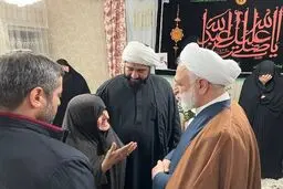 تصاویر حضور اژه ای در منزل ۲قاضی ترور شده