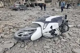 فیلم ناگوار از بمباران فلکه چهارم تهرانپارس
