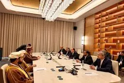 توضیح نائب رئیس مجلس به رئیس مجلس عمان درخصوص تصمیم غیرمستقیم بودن مذاکره با آمریکا