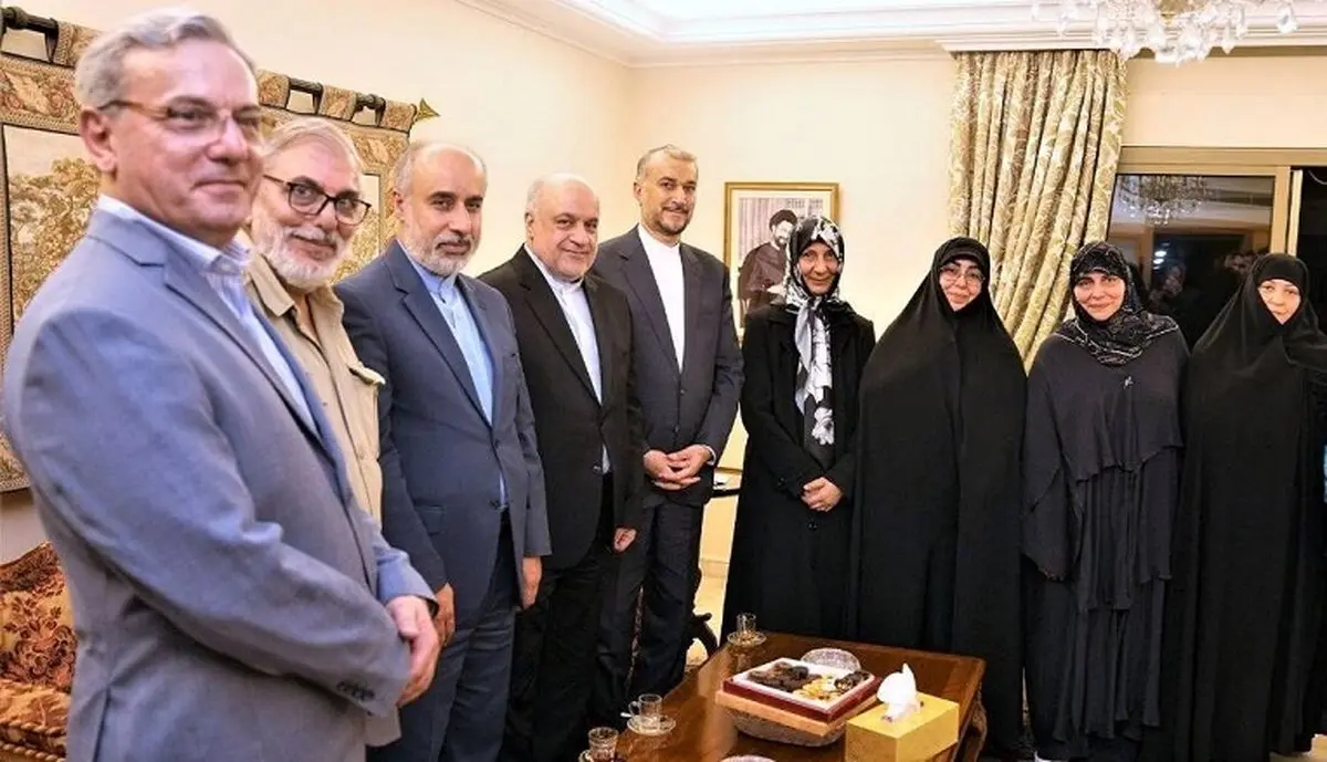 دیدار امیرعبداللهیان با خانواده امام موسی صدر + جزئیات