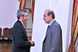 دیدار انریکه مورا با علی باقری|عکس
