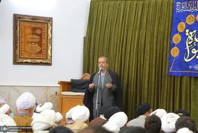 عمامه گذاری طلاب