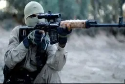 لحظه هدف قراردادن سرباز اسرائیلی توسط تک تیراندازهای مقاومت 