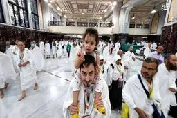 مراسم برائت از مشرکین حاجیان ایرانی در عرفات آغاز شد / ظرفیت چادر بعثه پر شد

