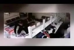 فمه زنی هولناک وسط داروخانه