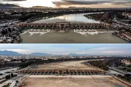  بازگشت آب| زاینده‌رود جان دوباره گرفت