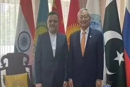 بختیار با دبیرکل سازمان شانگهای دیدار کرد