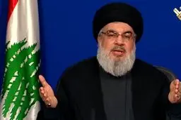 آغاز سخنرانی سیدحسن نصرالله