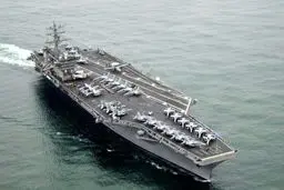 بلای آسمانی بر سر ناو  آبراهام لینکلن