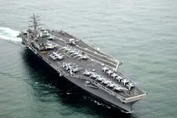 بلای آسمانی بر سر ناو  آبراهام لینکلن