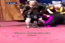 حمله خرس انتقام جو به مربی زن در سیرک