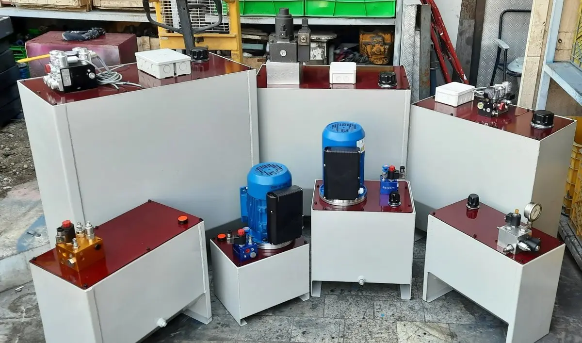 طراحی و ساخت یونیت هیدرولیک و خنک کننده روغن
