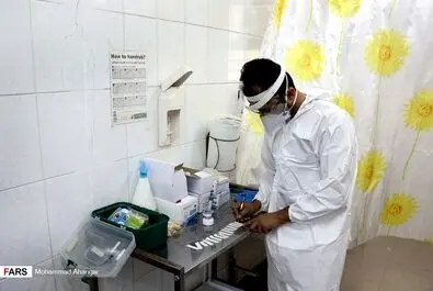 تصاویر هولناک از تاخت و تاز کرونا در اهواز