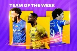 تیم منتخب هفته دهم لیگ برتر