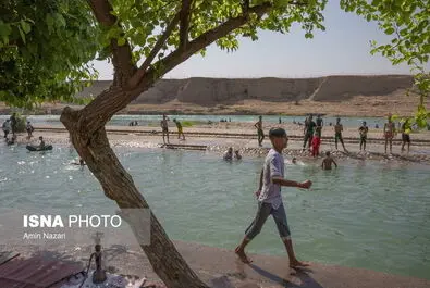 شنا در رودخانه