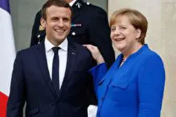 جنجال ماسکی مرکل و مکرون در اجلاس G20