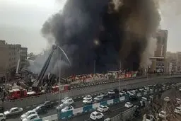 بازار بزرگ جنت تهران خاکستر شد + آخرین فیلم