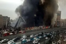بازار بزرگ جنت تهران خاکستر شد + آخرین فیلم