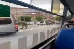 لحظه حمله و بازداشت دو آذربایجانی مهم در روسیه