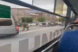 لحظه حمله و بازداشت دو آذربایجانی مهم در روسیه