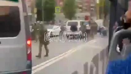 لحظه حمله و بازداشت دو آذربایجانی مهم در روسیه