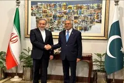 استقبال وزیر خارجه پاکستان از عراقچی در اسلام آباد