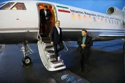 عراقچی به اسلو رسید + عکس