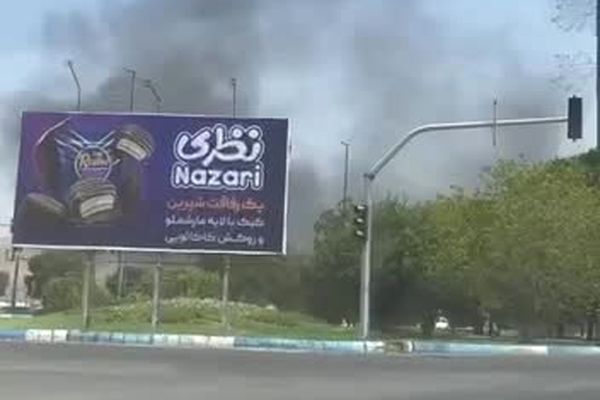 فیلم جدید از آتش سوزی گسترده در تبریز