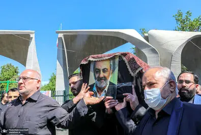 تشییع پیکر عماد افروغ 