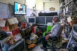 تصاویر مناظره و مردم در کوچه و خیابان
