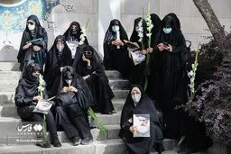 تصاویر تشییع پیکر استاد سیدعبدالله فاطمی‌نیا