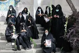 تصاویر تشییع پیکر استاد سیدعبدالله فاطمی‌نیا
