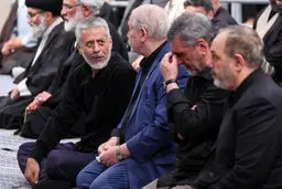 دومین شب عزاداری در حسینیه امام خمینی (ره)