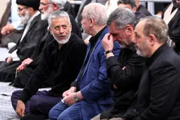 دومین شب عزاداری در حسینیه امام خمینی (ره)