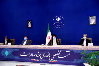 دیدار رئیسی با صادرکنندگان